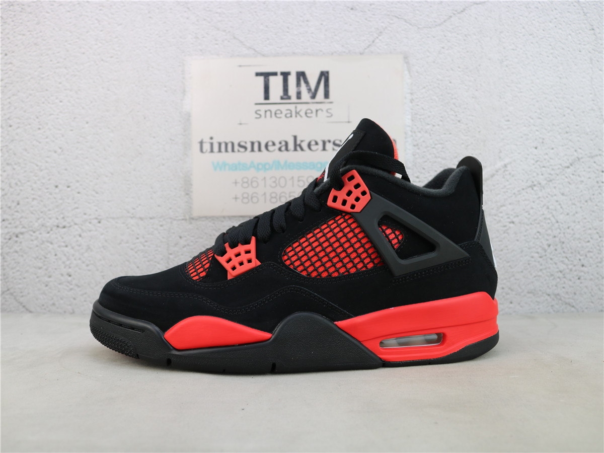 GX Batch Air Jordan 4 Retro 'Red Thunder' CT8527 016